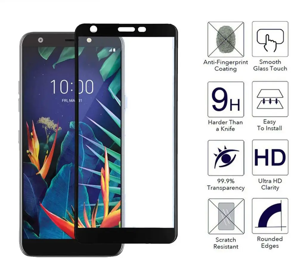 Мягкий чехол из ТПУ для LG K30 2019 LMX320QMG с полным покрытием стекла X2 Prime 2 Арена Aristo 4/4