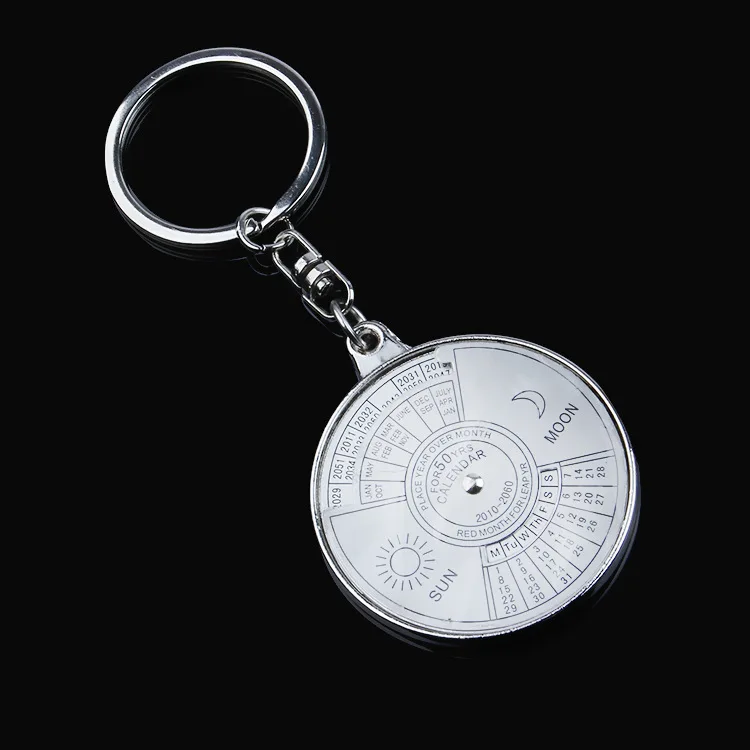 

Metal Key Ring, Perpetual Calendar, Small Gifts, Calendar Pendant