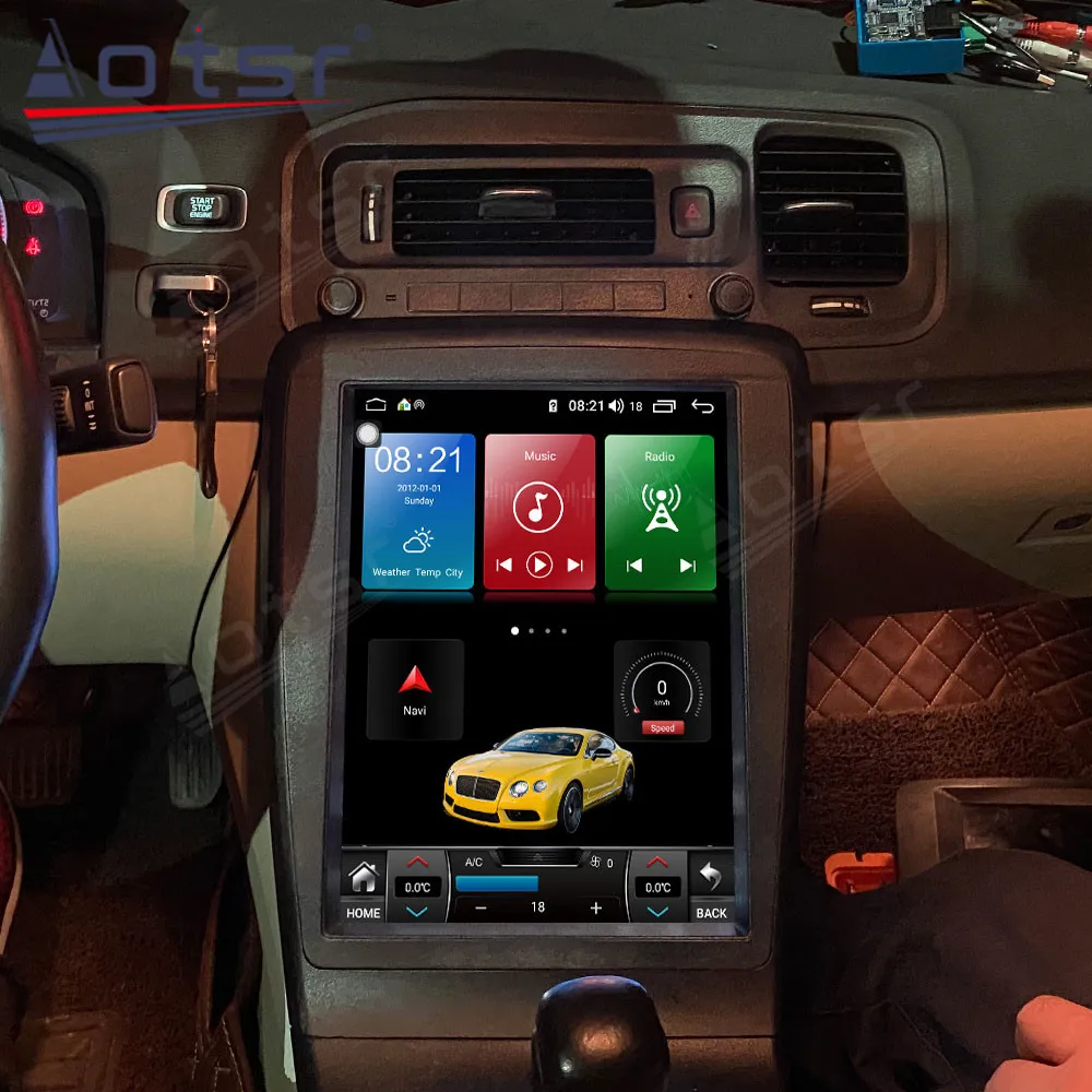 

Android11.0 Car GPS Navigation For Volvo S60 V60 2011-2018 Auto Stereo Multimedia Radio Video Player Carplay Tape Headunit DSP