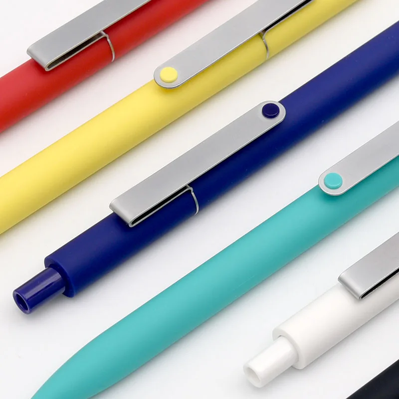 KACOGREEN MIDOT Gel Pen Simple Solid Color 0.5mm Student Signing Ballpoint Black Ink School Office Stationery Supplies | Канцтовары для