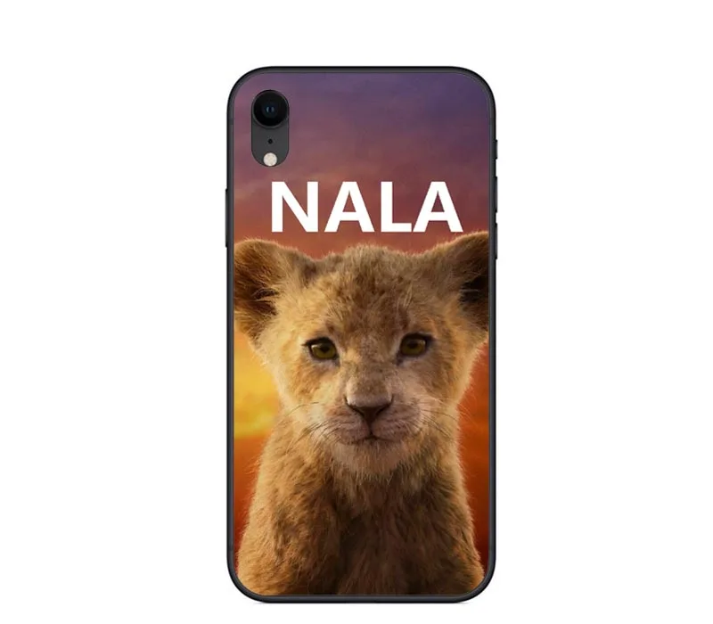 TPU Мягкий силиконовый чехол для телефона Lion King Simba из ТПУ для Apple iPhone 8 7 6 6S Plus X XS MAX 5 5S SE XR чехол Coque Capa - Цвет: TPU