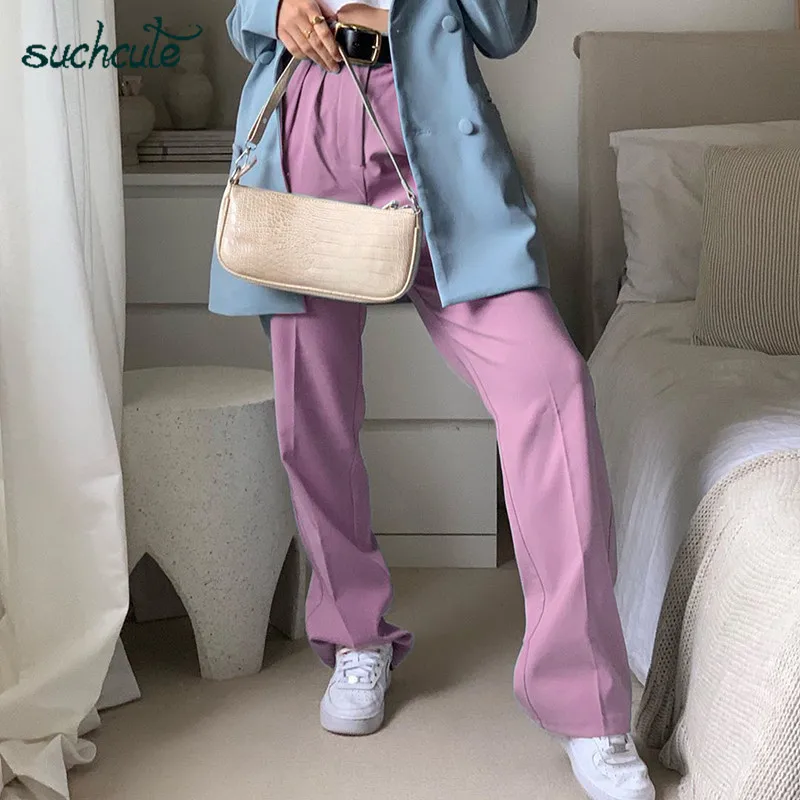 SUCHCUTE размера плюс женские спортивные штаны корейский стиль брюки камуфляж повседневные корейский стиль Harajuku уличная Женская джоггеры
