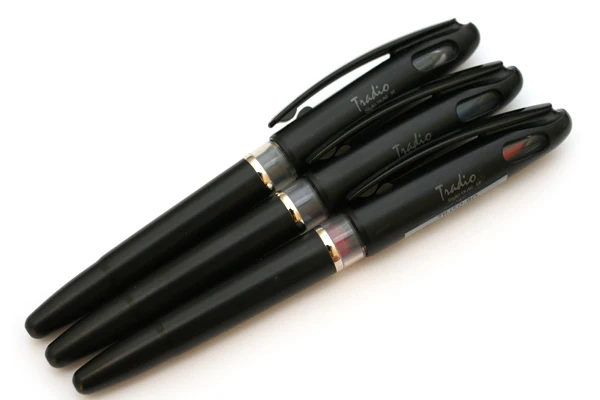Ручка гелевая Pentel Tradio TRJ50 0 7-2 мм быстросохнущая с гибким наконечником