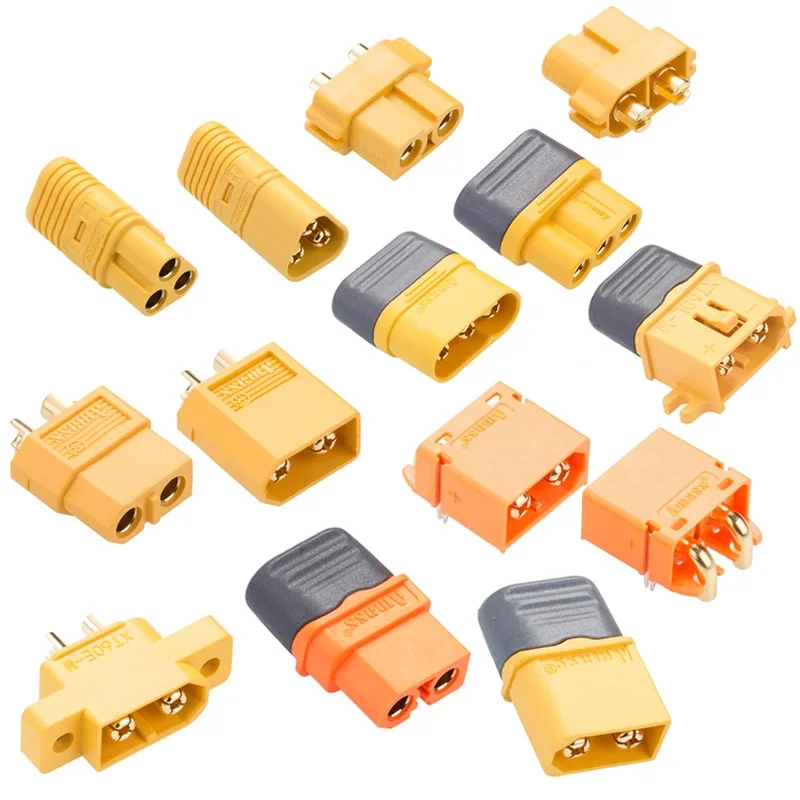 2 шт. Amass XT60 MR60 MT60 XT60C XT60E XT60H XT60L XT60PW XT60PM XT60U штепсельной вилки мужской женский разъем