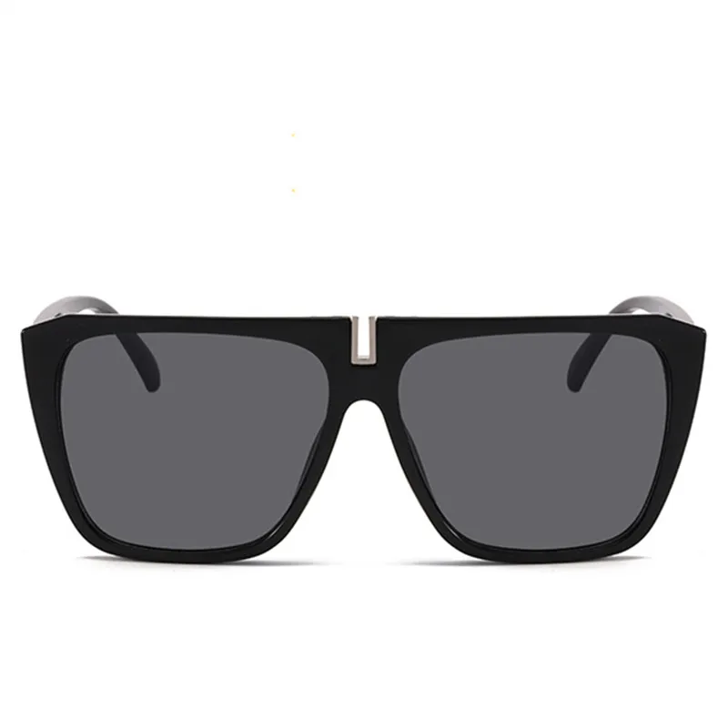 Новинка модные квадратные большие пластиковые солнцезащитные очки Higodoy