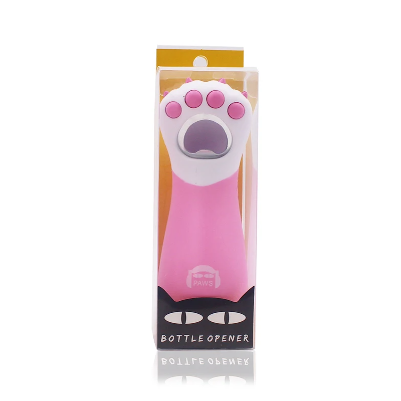 

1Pc Leuke Kat Poot Fles Bier Opener Creative Opener Gereedschap Bar Drinken Accessoires Thuis Keuken Feestartikelen