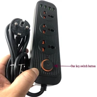 power strip eu plug 3 usb charging socket ac universal electrical extender cord extension cable for home office network filter