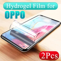 2 4pcs cover hydrogel film for oppo realme 8 7 6 pro smartphone screen protector for realme 8 pro soft protective film not glass