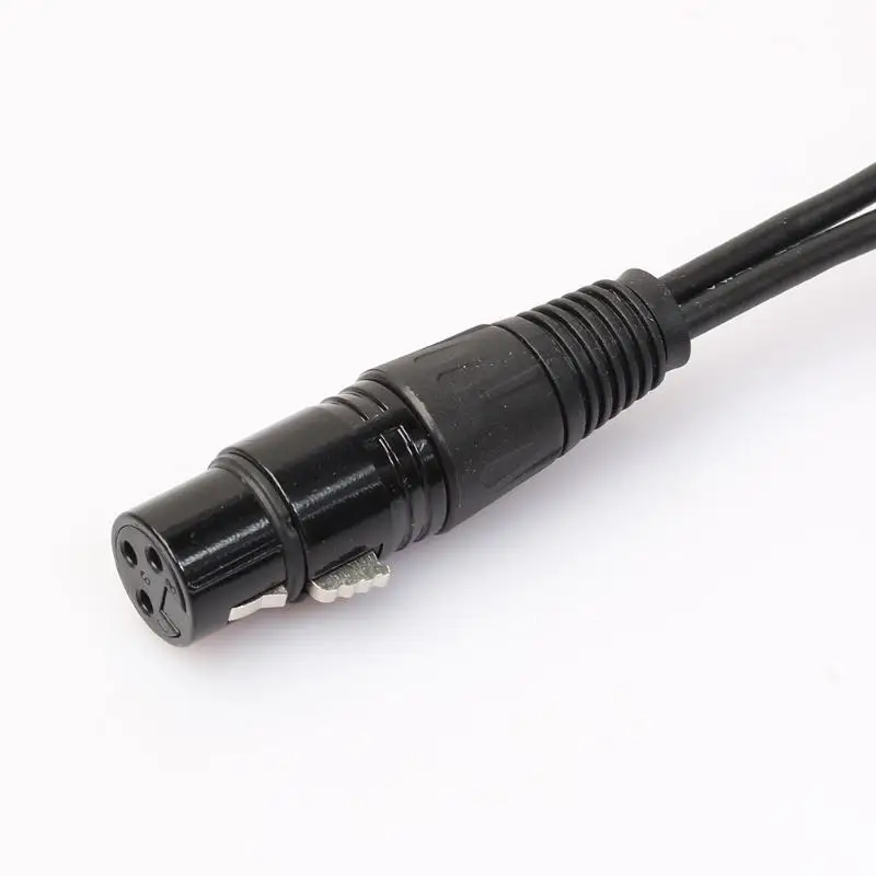 0 3 м 1 фут 3P XLR гнездовой разъем к двойному 2 штекерному разъему Y-разветвитель