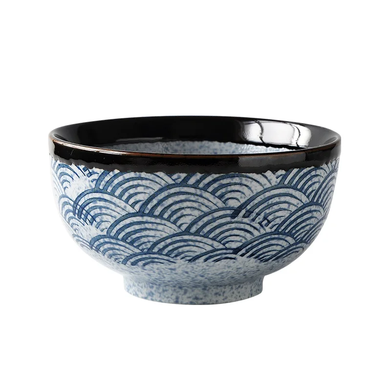 

Japanese ceramic rice bowl Ramen bowl salad Noodle soup bowl Restaurant kitchen tableware Home Decoration