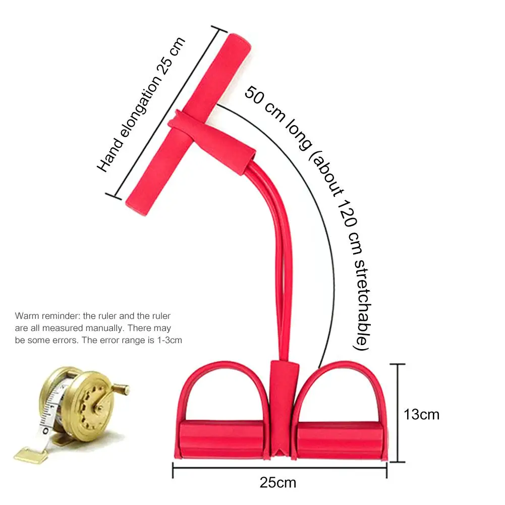 

Hot Sale Pedal Rally Skillful Manufacture Chest Expander Arm Pulling Rope Exercise Training TPE Foot Sit-up Pedal Rally