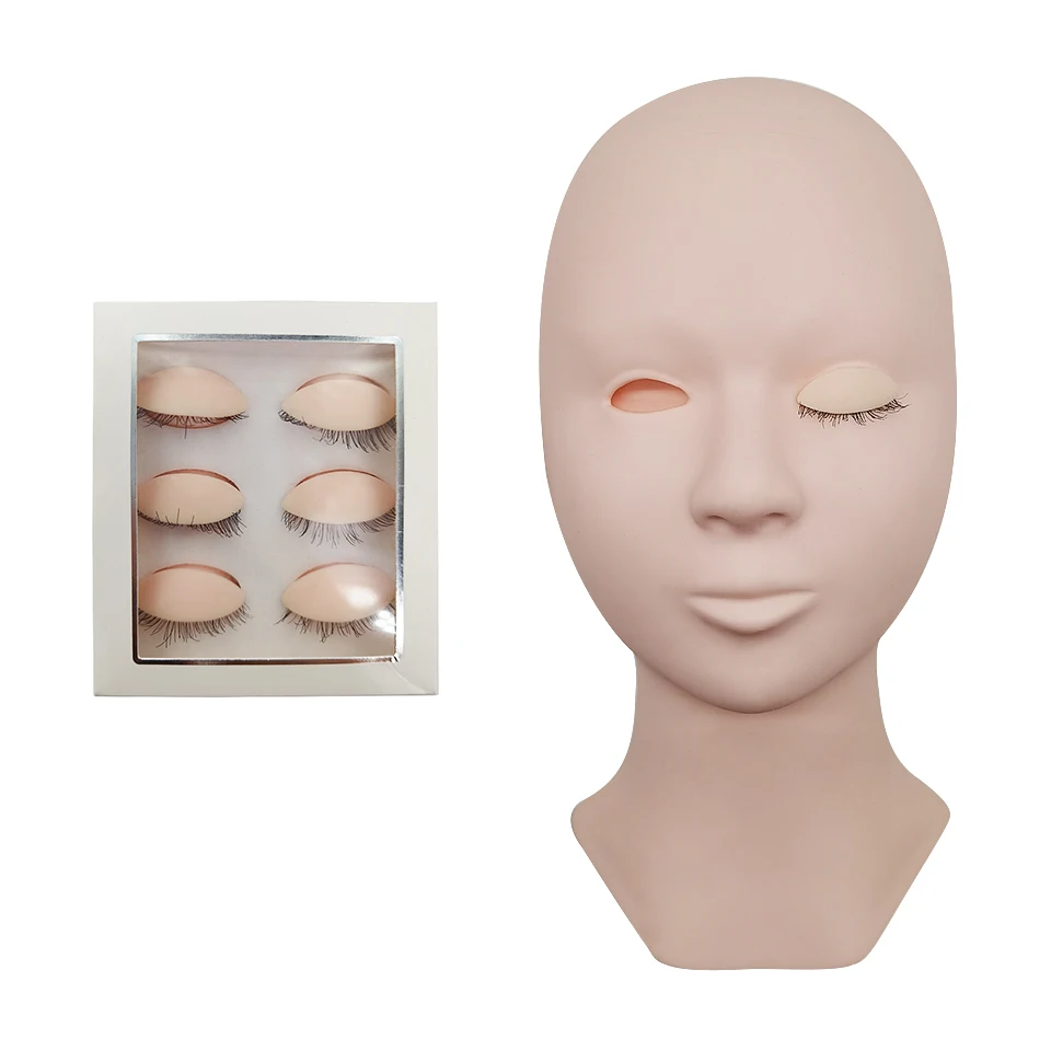 Новый клей для наращивания ресниц голова манекена с стартер Наборы мягкого на