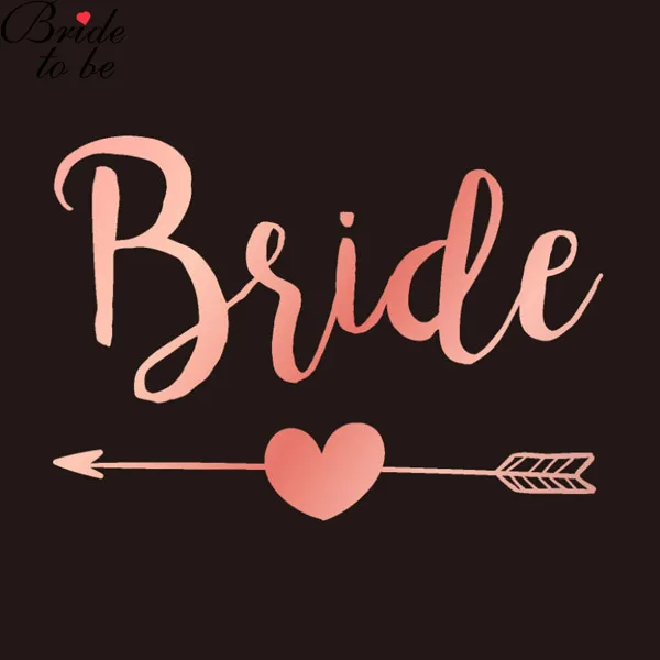 5 Свадебные украшения команда невесты to be татуировки сувениры Boda наклейки украшения для вечеринки сделанные своими руками Девичник Вечерние - Цвет: 5