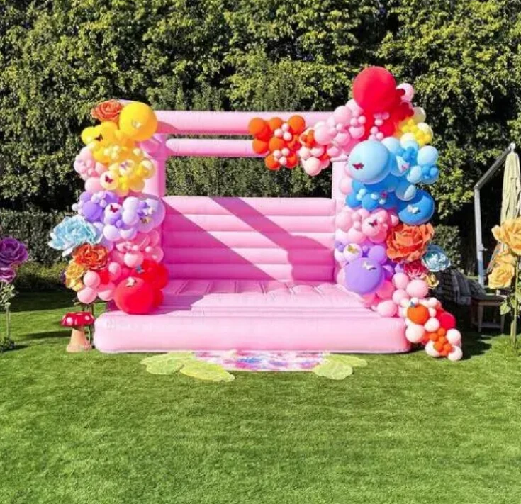 12ft x Jumping House Inflatable white Bounce Combo Bouncy Castle Air bouncer | Игрушки и хобби