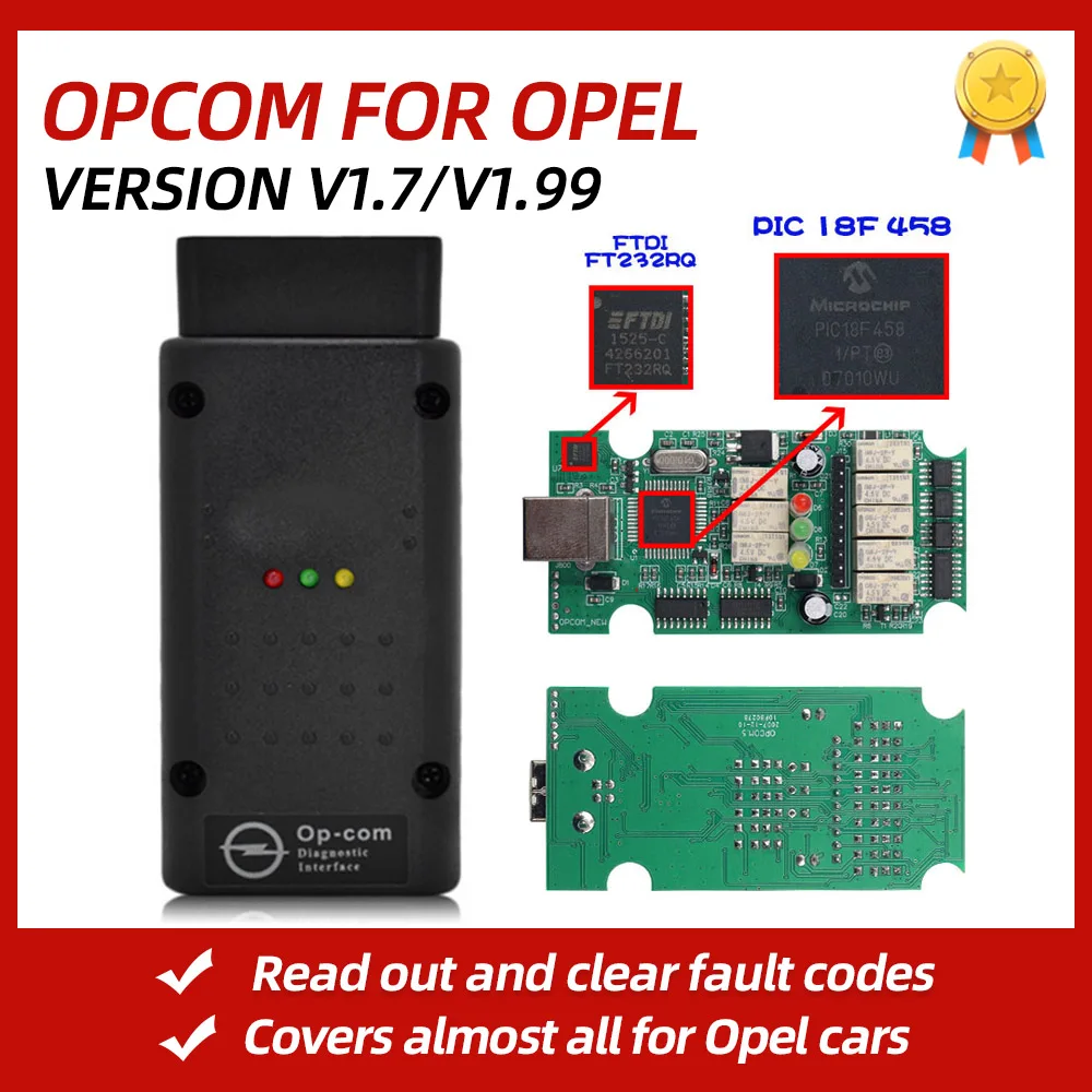 Opcom V1.70 V1.99 Obd2 Wifi чип-тюнер J2534 Obdii диагностический инструмент Usb интерфейс для opel |
