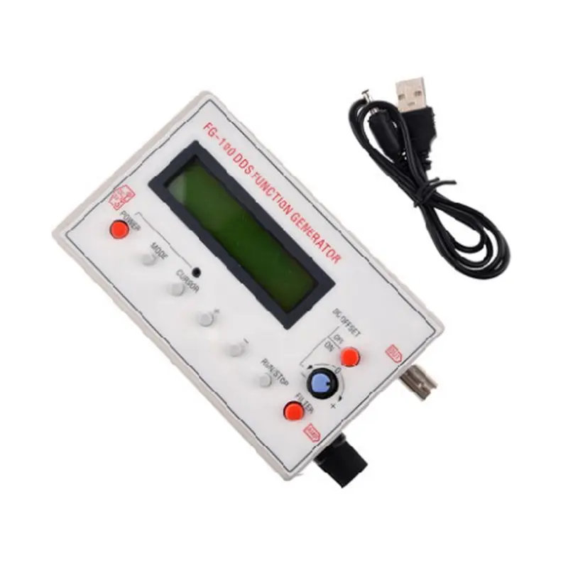 

FG-100 DDS функция частота генератора сигнала счетчик 1 Гц-500 кГц
