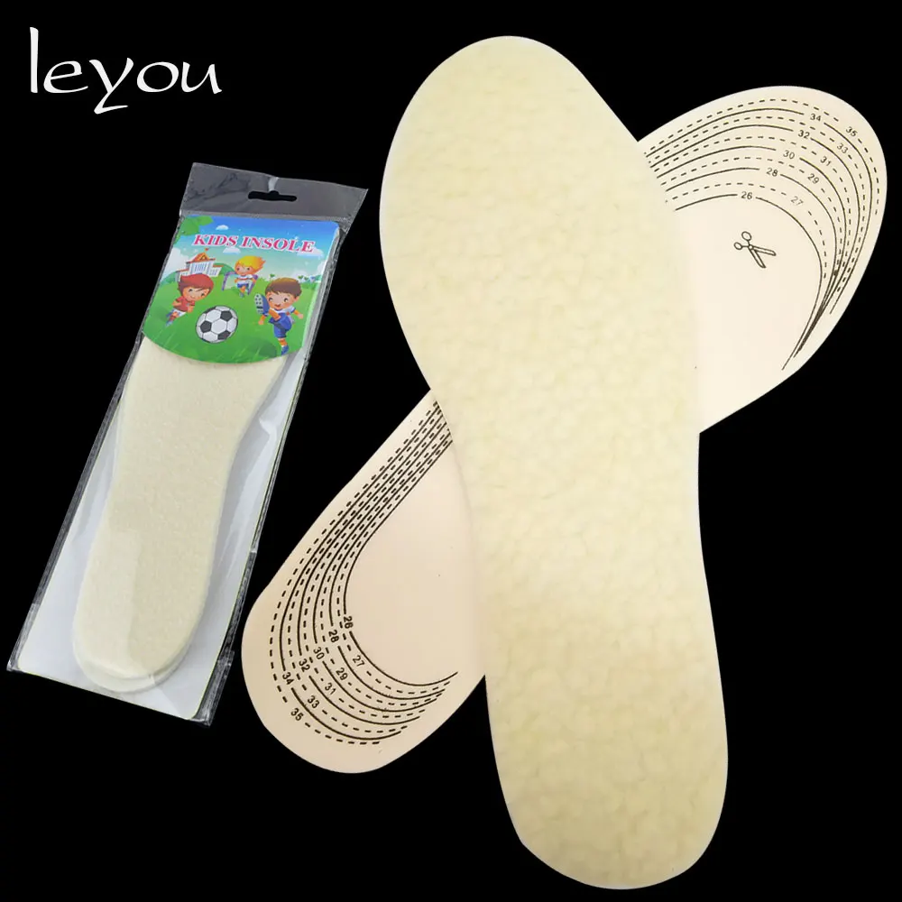 Детская Меховая стелька для обуви теплая подушка сделай сам мягкие шерстяные