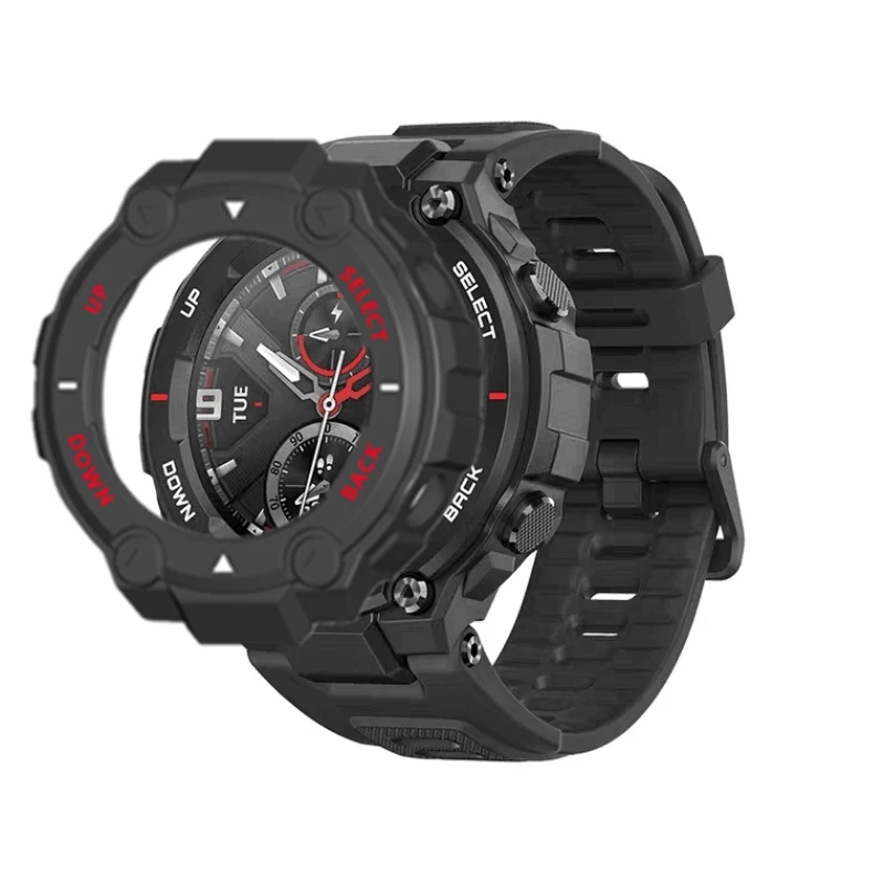 

Soft Protector Cover Case For Xiaomi Amazfit T-Rex Smart Watch Protective Shell Frame For Huami Amazfit Trex Edge Bumper