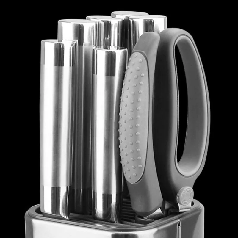 Держатель для ножей из нержавеющей стали 6/8 дюйма|Блоки и сумки-скрутки| |