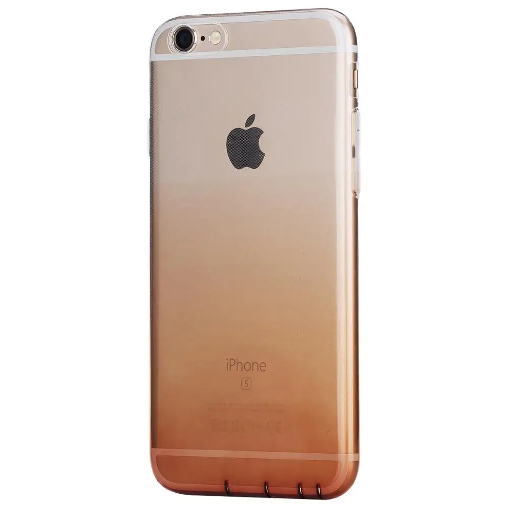 Чехол Rock для iphone 6s plus 6 чехол градиентного цвета Роскошный телефона с защитой от