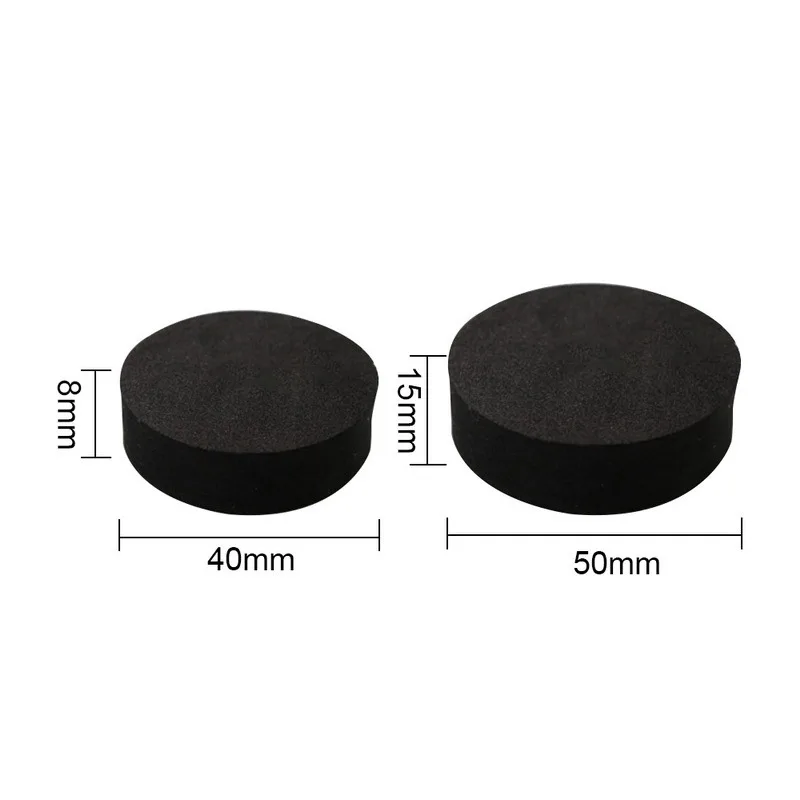 

24/60Pcs Plant Pot Feet Risers Natural Rubber Pot Mat Invisible Flower Pots Lifters Pad Black for Indoor or Outdoor Planters