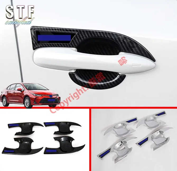 Крышка чаши для дверных ручек из АБС пластика отделка чашек декор Toyota Corolla E210 Sedan