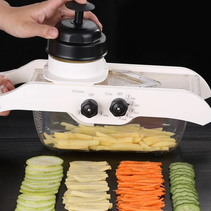 

Multifunctional Vegetable Cutter Kitchen Stainless Steel Manual Vegetable Cutter Shredder Kitchen Tools Accessories