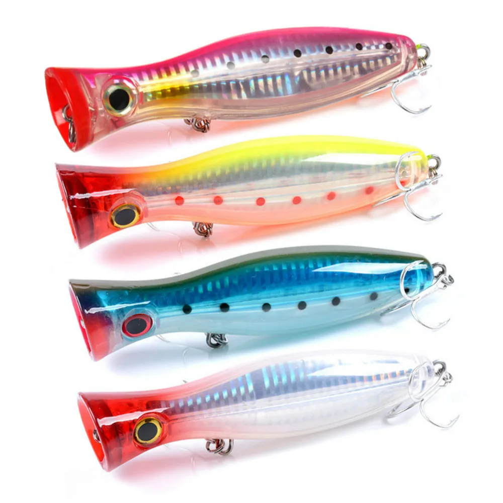 

1Pcs 42g Popper bait 12cm 4-color fishing lure Bait Hard Bait Fishing Gear