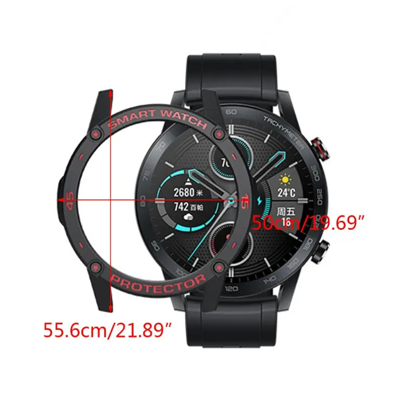 

Anti-scratch TPU Watch Cover Case Protector Bumper for Hua-wei Honor Magic 2 (46mm) Smart Watch Accessories