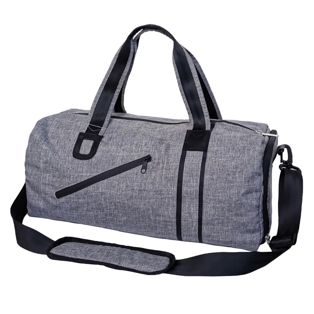 

Foldable Sports Gym Bag With Shoes Compartment Travel Duffel Totes Bag