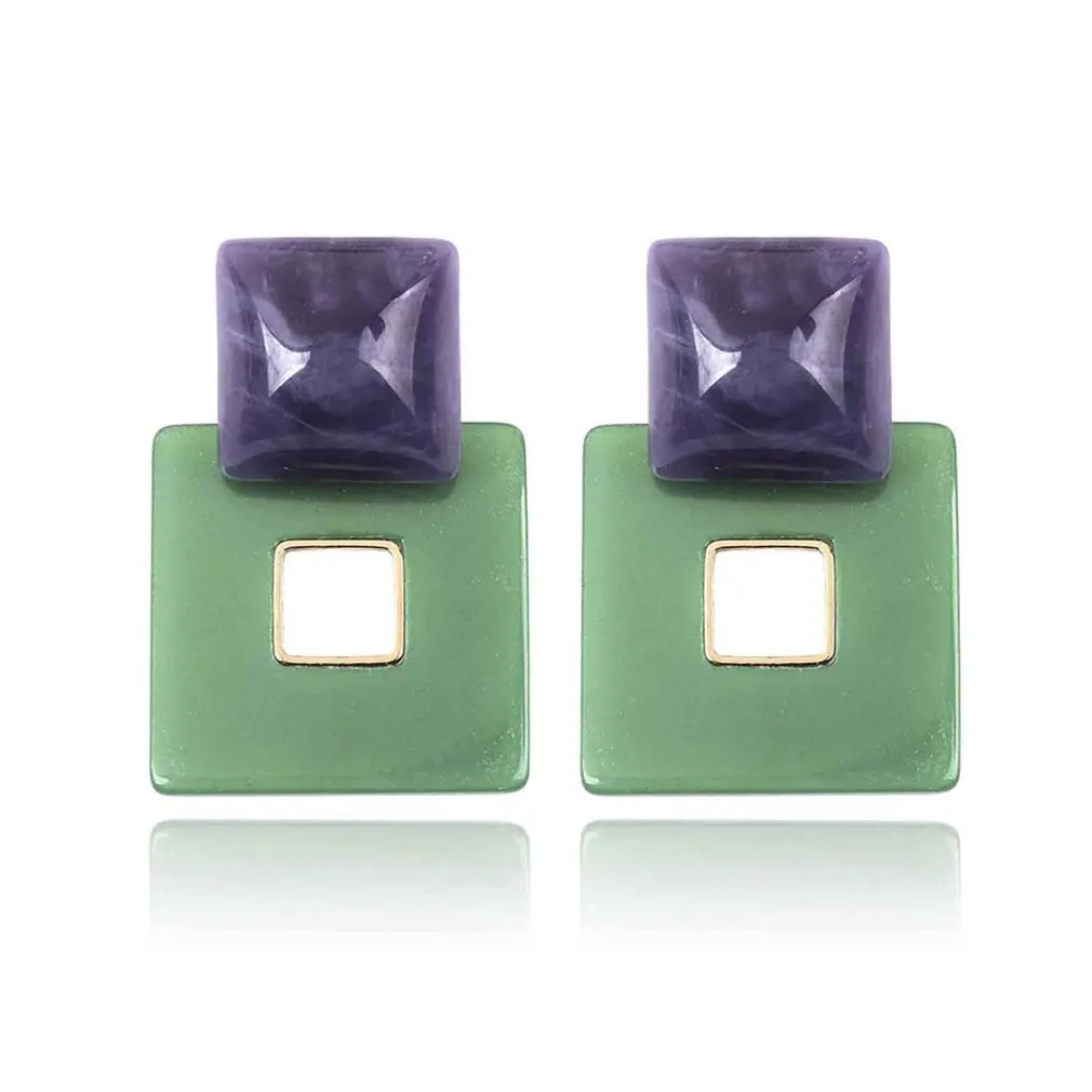 Модная цепочка подвеска серьги элегантные женские ювелирные изделия