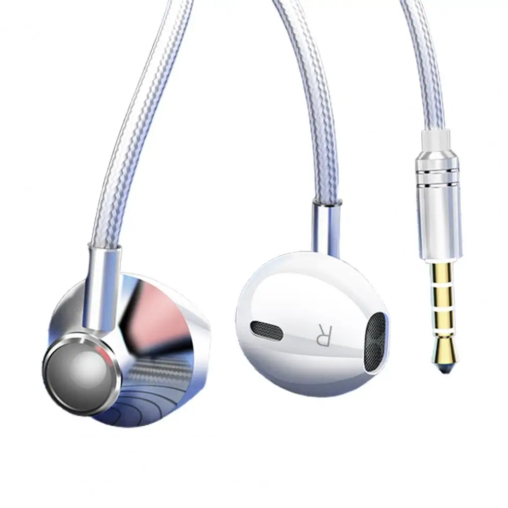 Проводные наушники гарнитура с глубокими басами штекер 3 5 мм наушники-вкладыши