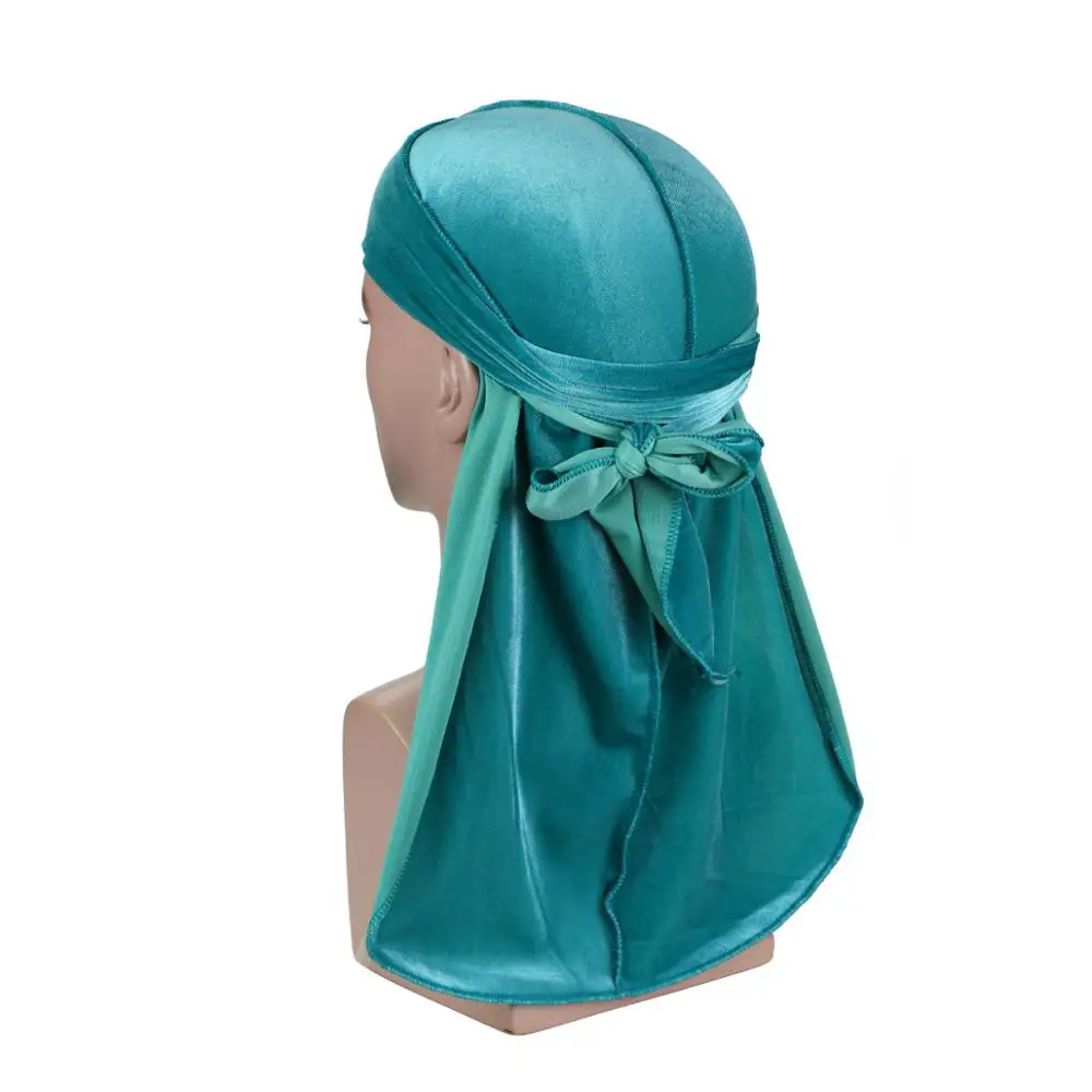 24 Цвета Modis в стиле &quotхип хоп&quot реперские кепки Для мужчин Durags Бандана тюрбан