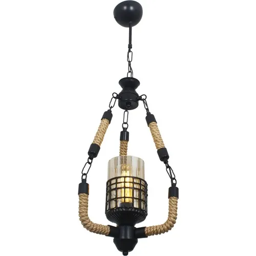 

Индивидуальный дизайн освещения одиночная белая Подлинная веревочная люстра