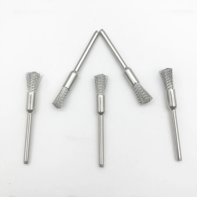 

15pcs/45pcs Stainless Steel Wire Wheel Wire Brush Metal Rust Removal Buffing Wheel Grinder Head Drill Rotary Tool Accessories