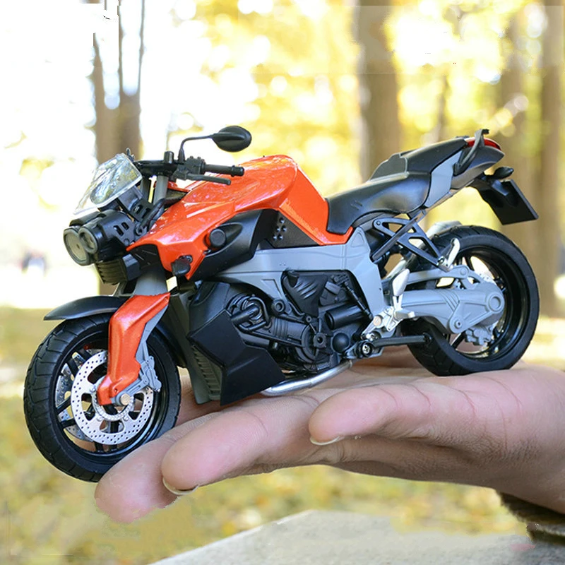 1:12 модель мотоцикла BMW K1300R сплав топливный бак для маленьких мальчиков