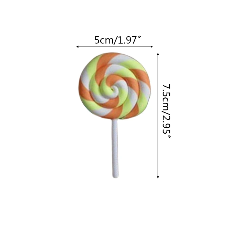 

Handmade Baby Soft Pottery Lollipop Newborn Photography Props Decorations Infant Photo Shooting Posing Accessories