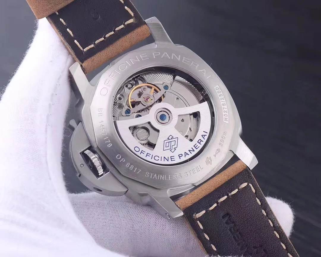 

Panerai Luminor watch men's skeleton automatic mechanical AAA watch gold skeleton retro men's women watch quartz watch