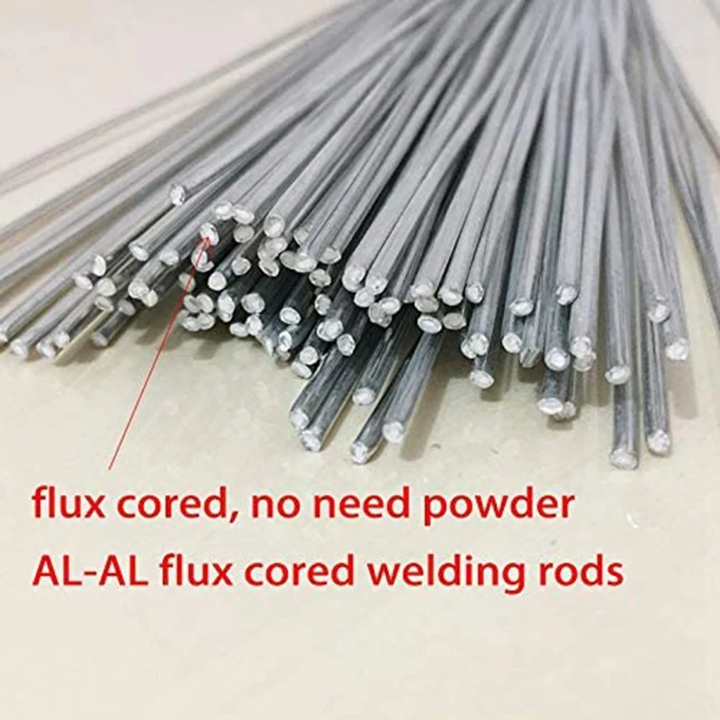 

HOT-Low Temperature Aluminum Welding Rods Weld Bars Cored Wire 2mm Rod Solder for Soldering Aluminum No Need Solder Powder