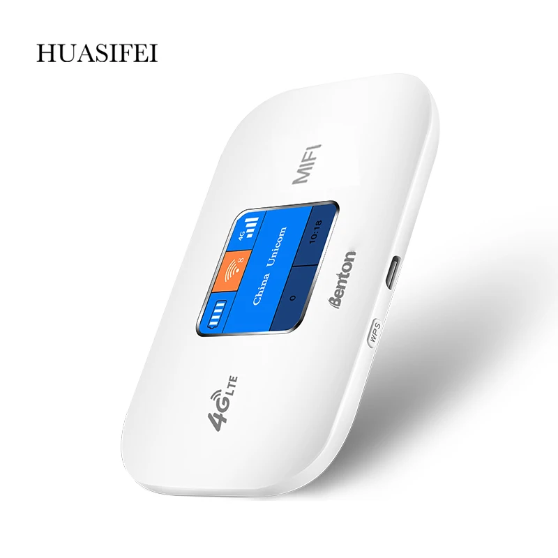 HUASIFEI разблокированный роутер 3G/4G высокоскоростная Sim-карта LTE модем 150 Мбит/с высокоскоростная точка доступа карманная Wi-fi широкополосная се...