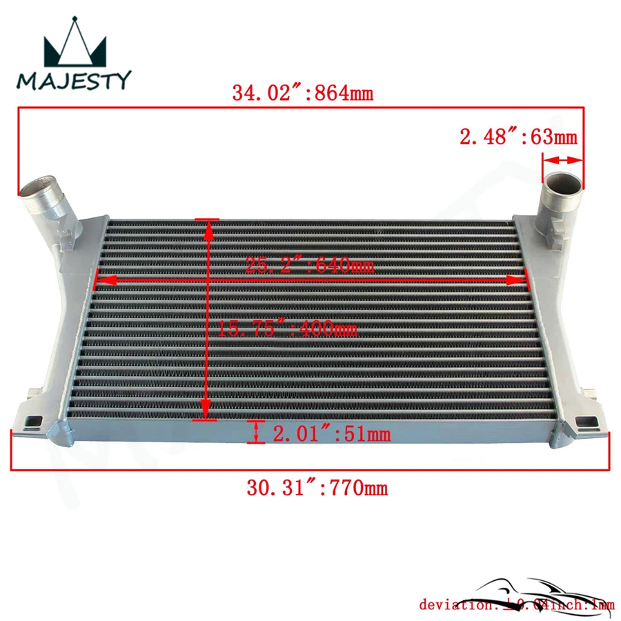 Обновленная трубка и ребристый интеркулер подходит для A3/S3 / VW Golf GTI R MK7 EA888 1 8 T 2 0 TSI|