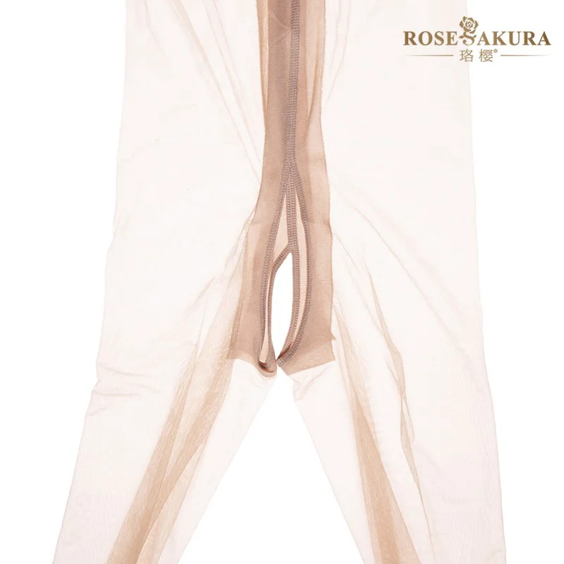 Горячая Распродажа нейлон сексуальные T колготки с открытой промежностью для Для