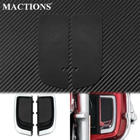 motorcycle abs solid plates radiator grills black for harley touring fairing lowers grills 2014 2020 road electra glide fltru
