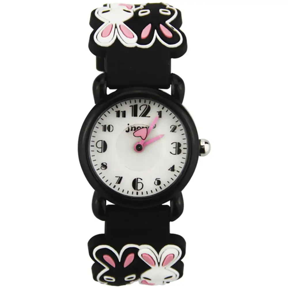 

Children watch rabbit cartoon waterproof quartz watch silicone jelly strap kids watches