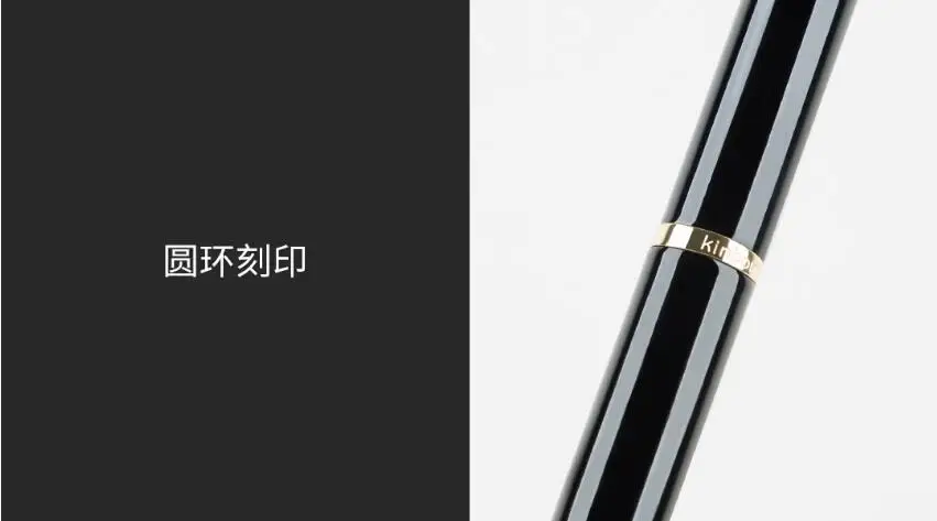 Xiaomi kinbt flow jinhua Signing Pen 0,5 мм пуля ручка слегка выкручивающаяся черная ручка для подписи гладкое письмо для офиса Schoo