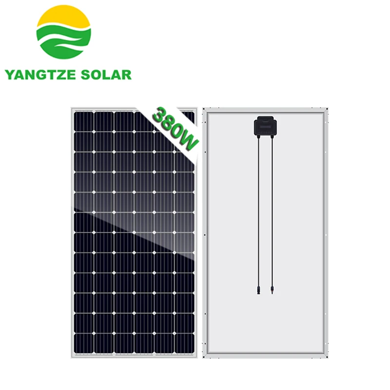 

Highest efficiency mono 360W 380w Super Power hot sale solar panel