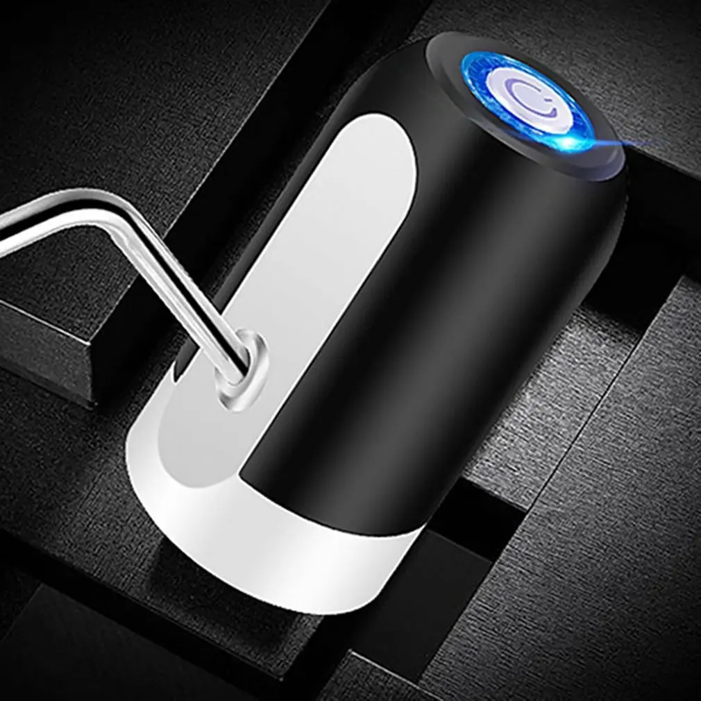

Home Gadgets Water Bottle Pump Mini Barreled Water Electric Pump USB Charge Automatic Portable Water Dispenser Drink Dispenser