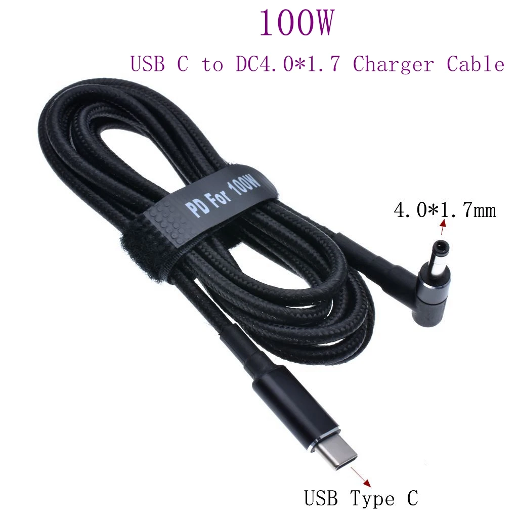 1 8 м USB C кабель Type зарядный шнур Dc адаптер питания Разъем для Lenovo IdeaPad 310 110 100 Air 13 Pro
