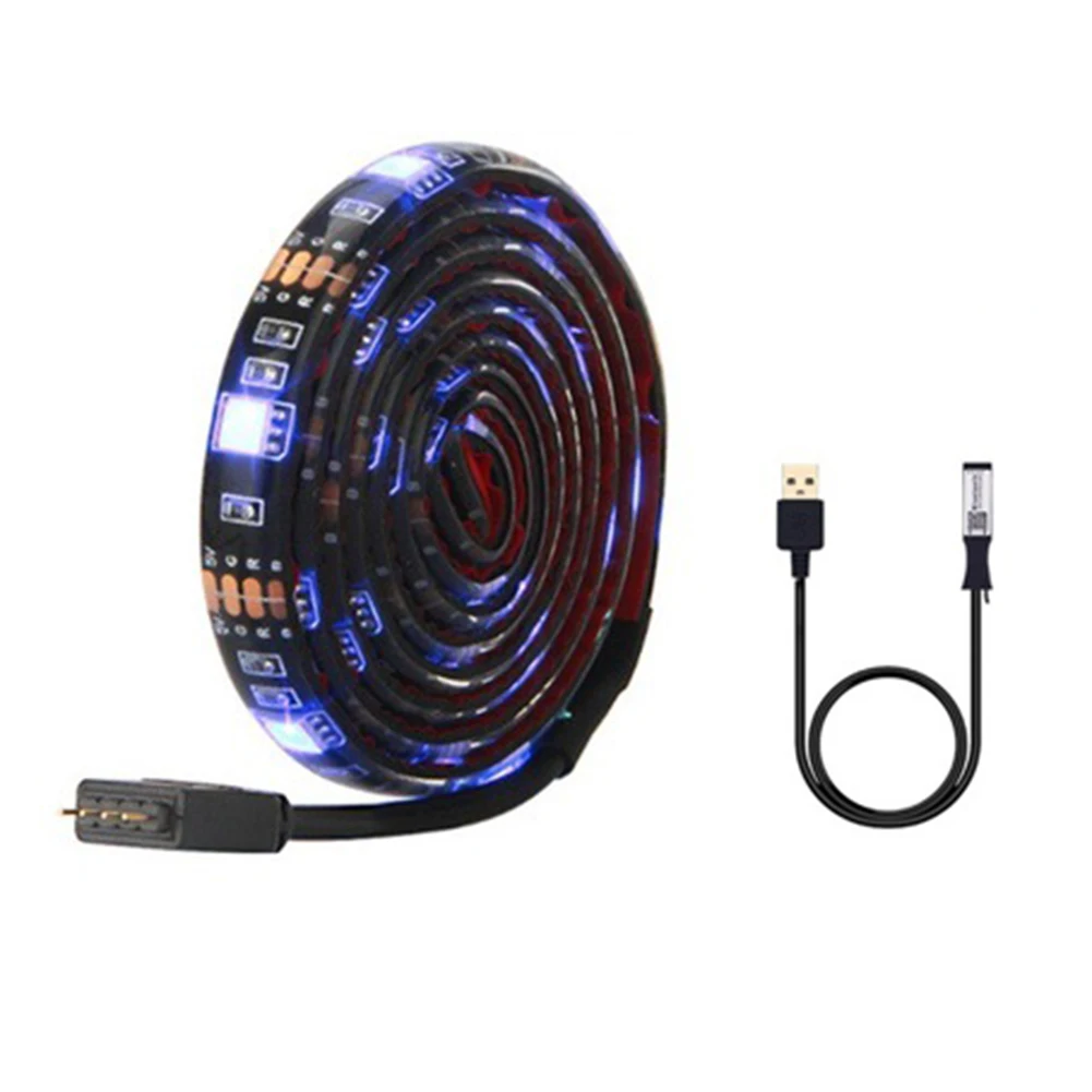 

LED Strip Light USB Mobile Bluetooth APP Control RGB Flexible Tape Ribbon RGB TV Desktop Screen Background Light Bar