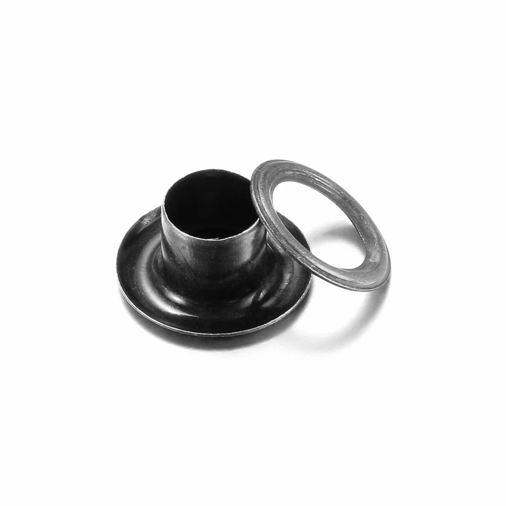 Металлические люверсы для кнопок 50 шт./компл. 5 мм изготовления кожаных люверсов